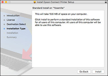 epson control printer app for mac